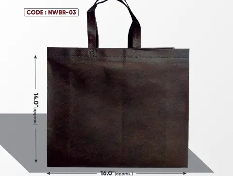 Brown Bag with Brown Handle