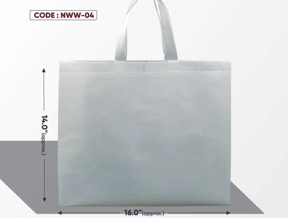 White Bag with White Handle