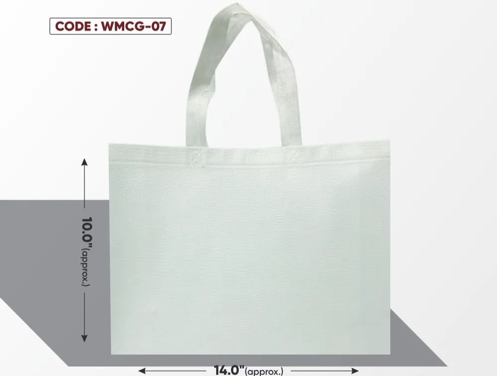 White Mini Crocodile Glossy Bag with White Handle