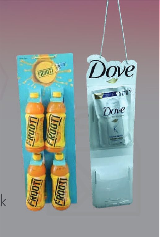 Hanging POP display strips